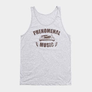 Phenomenal Music DJ, Music Lover, Beat Maker Turntable Tank Top